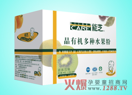 能芝晶有機(jī)多種水果粉