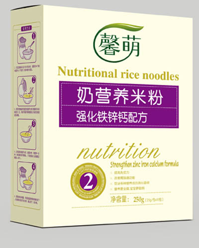 馨萌奶營(yíng)養(yǎng)米粉-強(qiáng)化鐵鋅鈣配方