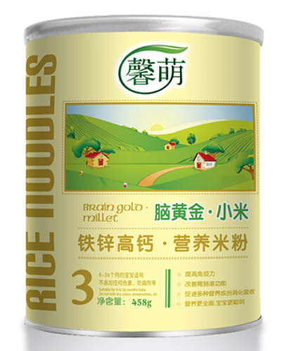 馨萌鐵鋅高鈣營養(yǎng)米粉3段