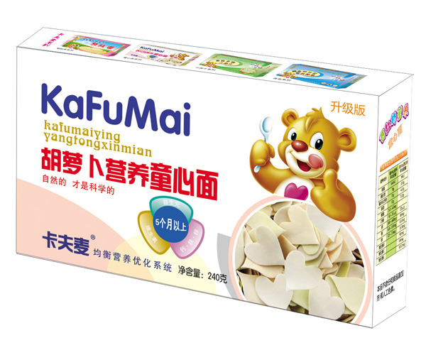 卡夫麥胡蘿卜營(yíng)養(yǎng)童心面