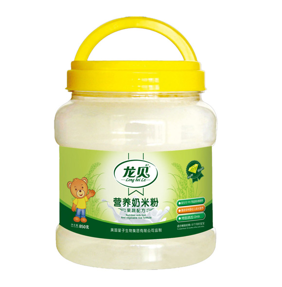 龍貝果蔬配方奶米粉