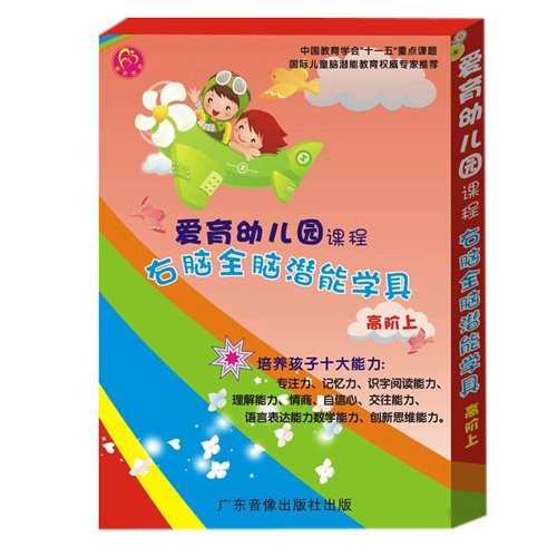 愛(ài)育幼童幼兒園教學(xué)具第5級(jí)右腦課程教具批發(fā)