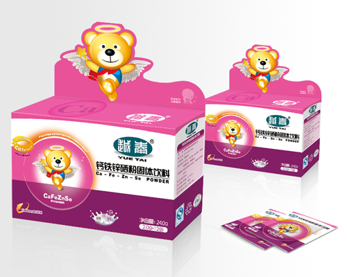 越泰鈣鐵鋅硒粉固體飲料