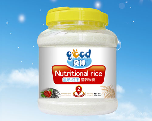 貝棒黑米+紅棗營(yíng)養(yǎng)米粉