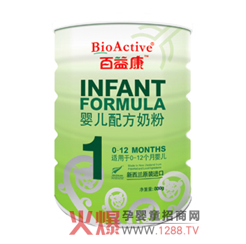 百益康嬰兒配方奶粉