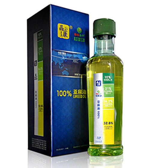 晶康食用有機(jī)冷榨亞麻油