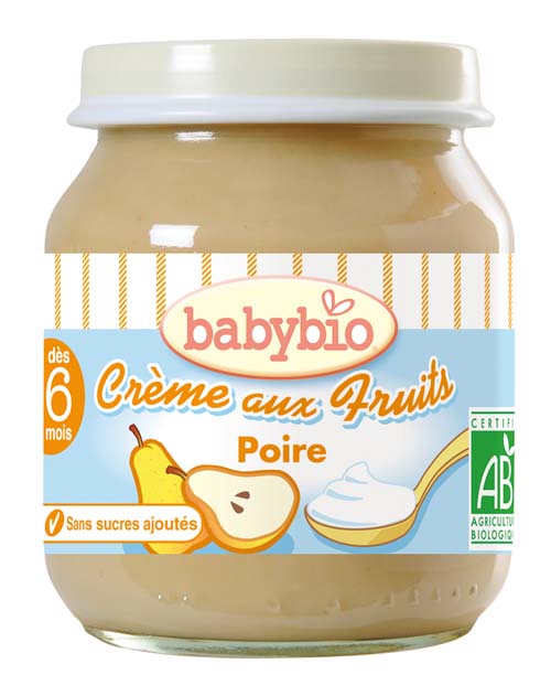 babybio水果奶油慕斯(梨)