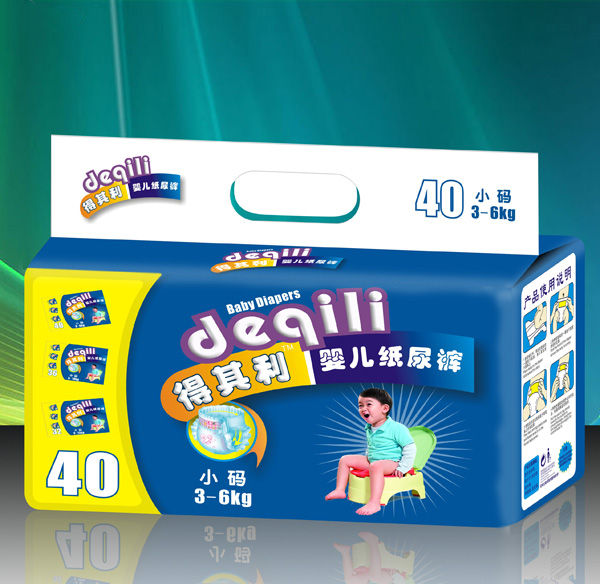 得其利嬰兒紙尿褲小碼40片