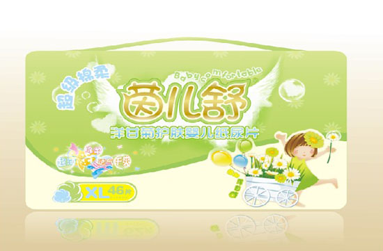 茵兒舒洋甘菊紙尿片XL號46片