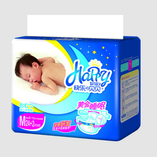 快樂貝貝紙尿褲M24+2