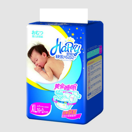 快樂(lè)貝貝紙尿褲XL16+2
