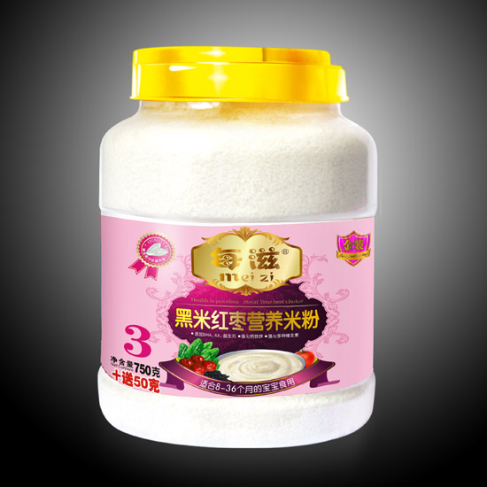 每滋黑米紅棗營養(yǎng)米粉