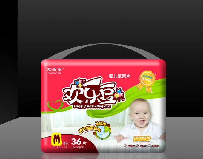 歡樂豆紙尿片棉M號(hào)