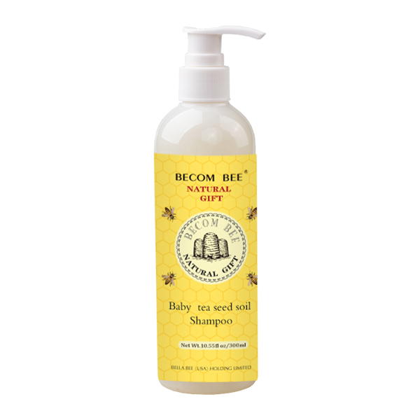 貝康小蜜蜂嬰兒茶籽油無(wú)淚洗發(fā)露