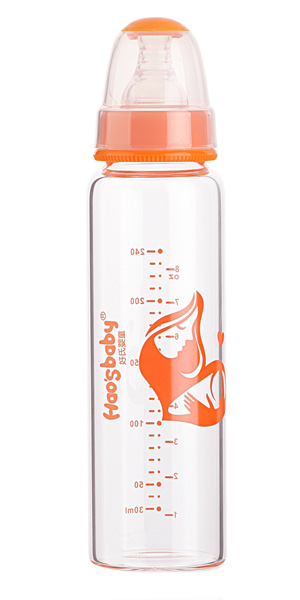 好氏嬰童標口晶鉆玻璃奶瓶240ML