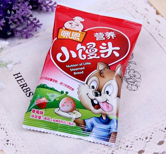 咪恩營養(yǎng)小饅頭草莓味袋裝
