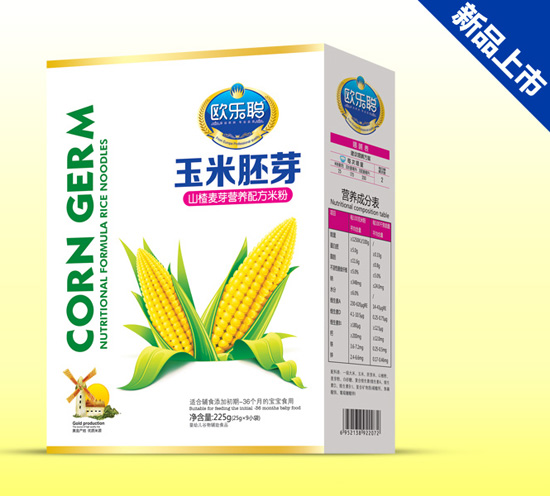 歐樂(lè)聰山楂麥芽玉米胚芽盒裝