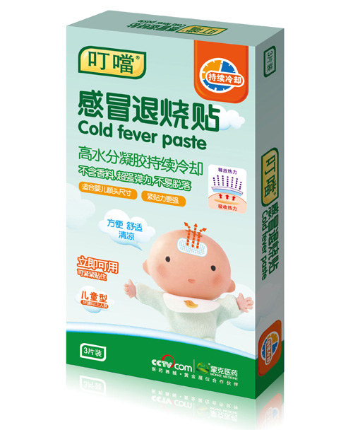 叮當感冒退燒貼3貼