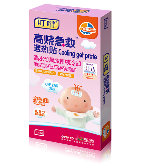 叮當(dāng)高燒急救退熱貼3貼