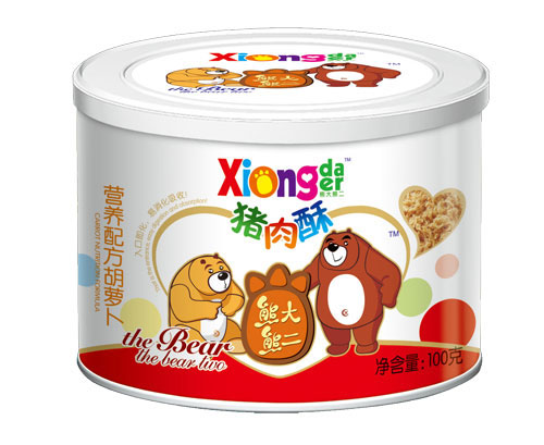 熊大熊二營(yíng)養(yǎng)配方胡蘿卜豬肉酥