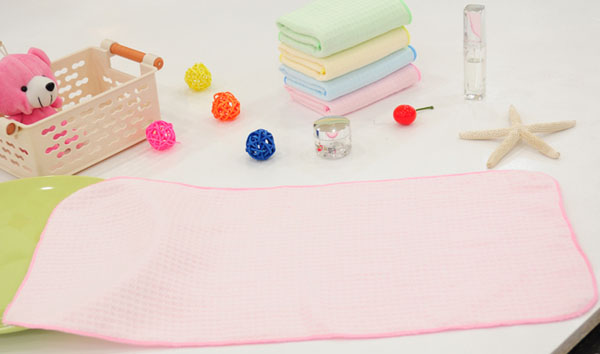 智陽兒童毛巾粉紅