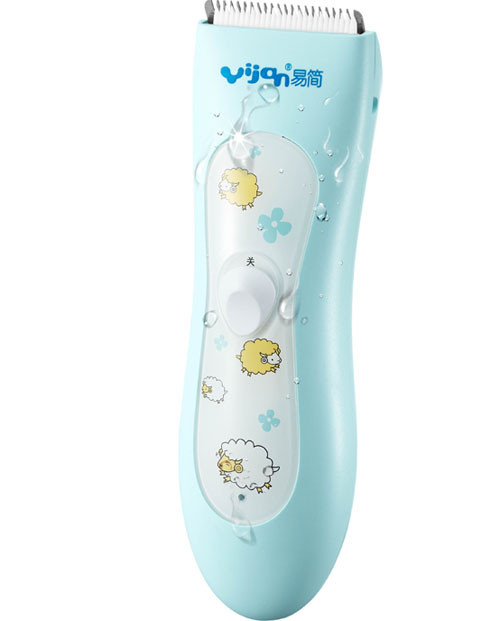 易簡理發(fā)器藍色淺藍色