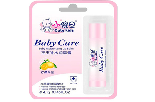 小傻旦寶寶潤唇膏(檸檬香型)