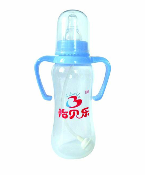 怡貝樂標(biāo)口帶手柄自動奶瓶