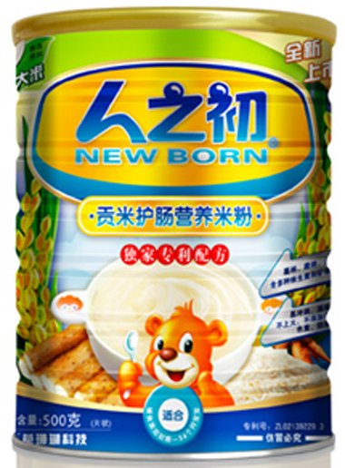 人之初貢米護(hù)腸嬰兒營養(yǎng)米粉聽裝