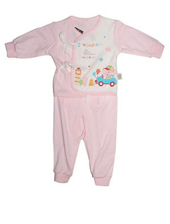 嬰比迪大象合同套綁帶褲