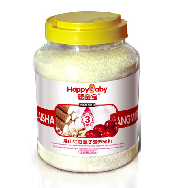 聰童寶多種營養(yǎng)蛋白淮山紅棗蓮子米粉