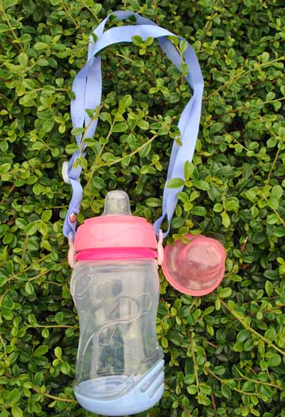 帝色福娃紅色水壺