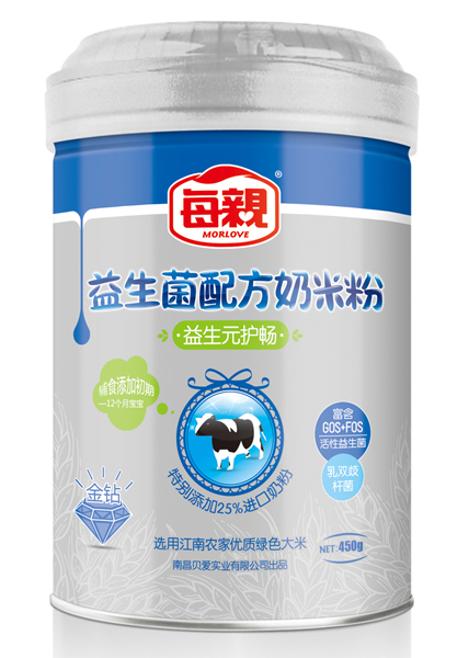 每親益生元護暢益生菌配方奶米粉全段