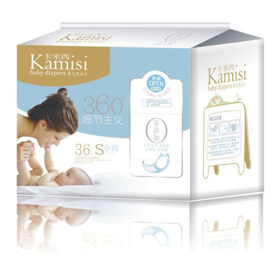 卡米西360°細(xì)節(jié)主義紙尿片S36