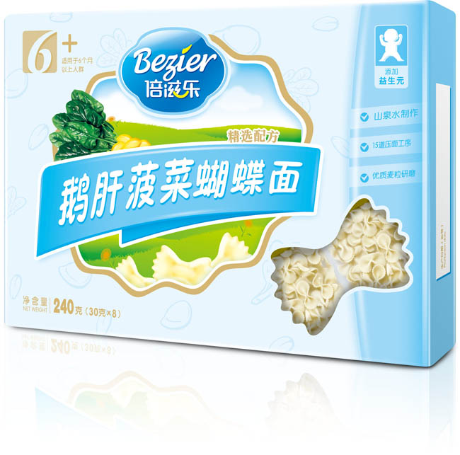 倍滋樂(lè)鵝肝菠菜蝴蝶面