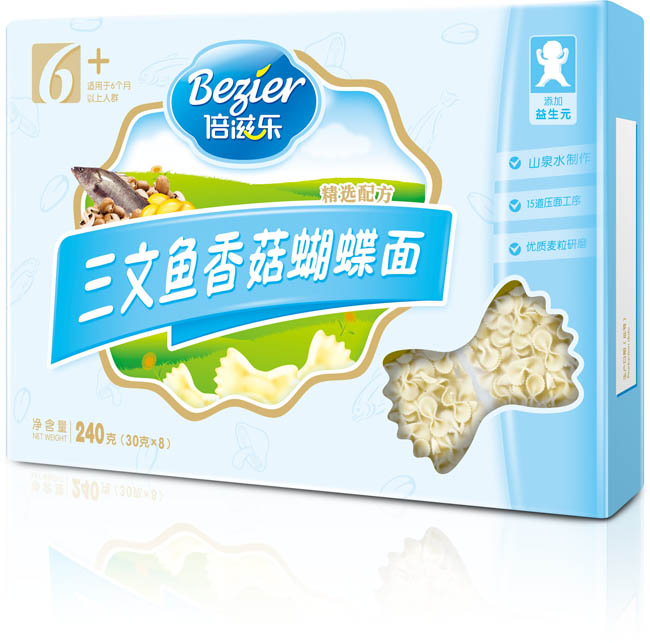 倍滋樂(lè)三文魚(yú)香菇蝴蝶面