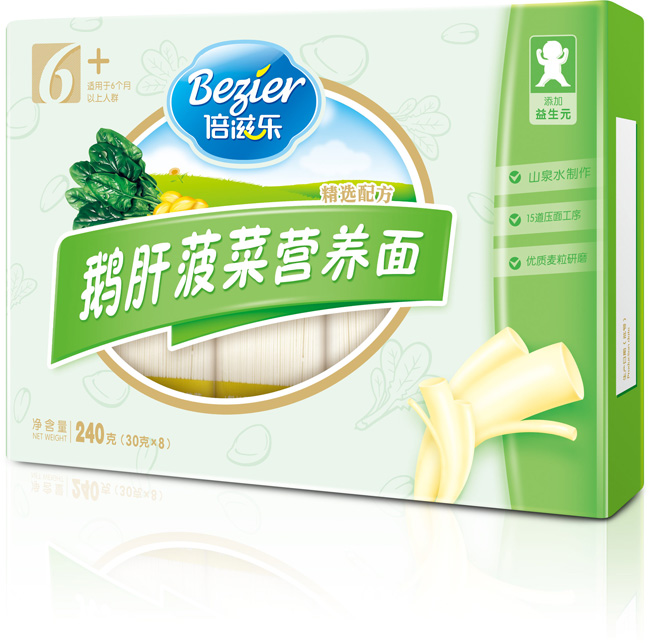 倍滋樂(lè)鵝肝菠菜營(yíng)養(yǎng)面