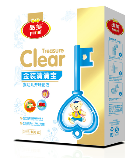 品美金裝嬰幼兒開味配方清清寶