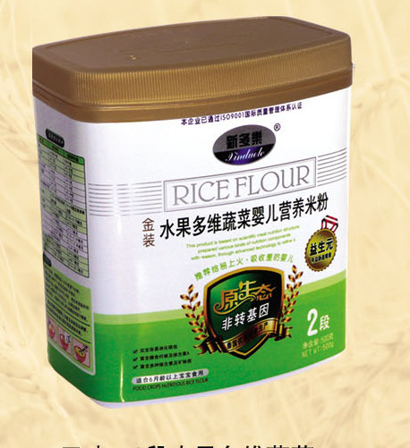 新多樂(lè)水果多維蔬菜嬰兒營(yíng)養(yǎng)米粉2段