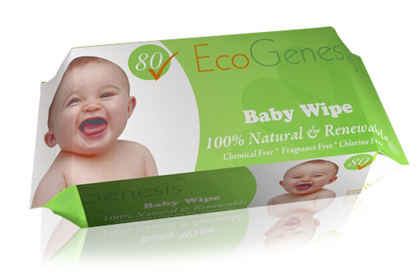 艾可起源全天然全降解嬰兒護(hù)理濕巾