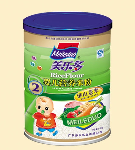 美多樂淮山惹米嬰兒營養(yǎng)米粉2段