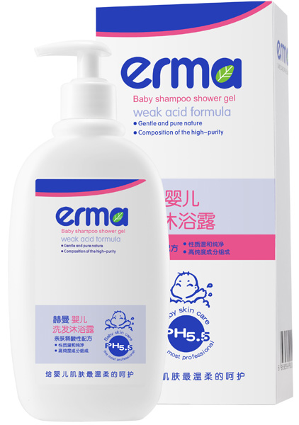 赫曼嬰兒洗發(fā)沐浴露300ml