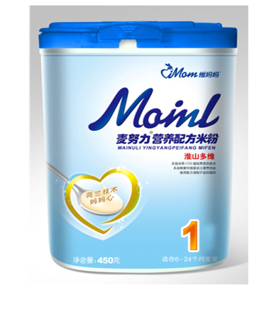 維媽媽聽(tīng)裝1段麥努力淮山多維米粉