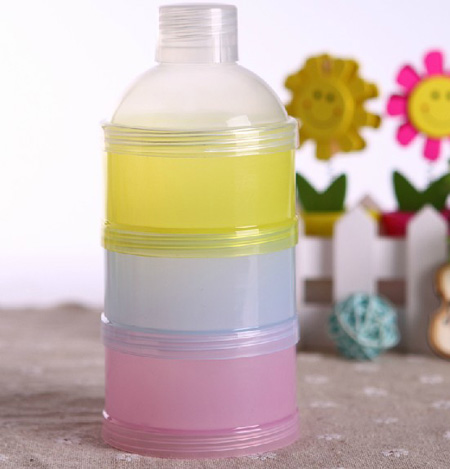 貝美天使寶寶三層奶粉盒