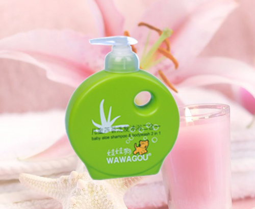 娃娃狗兒童蘆薈洗發(fā)沐浴二合一