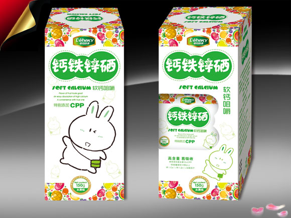 德和鈣鐵鋅硒咀嚼粒