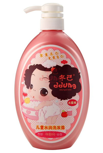 冬己兒童水潤(rùn)洗發(fā)露(水蜜桃)