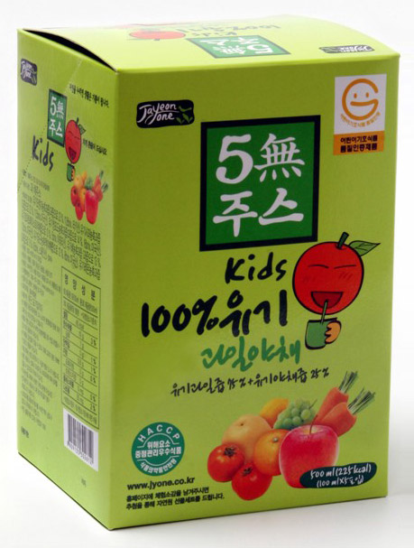 味樂坊有機(jī)五無果蔬汁盒裝
