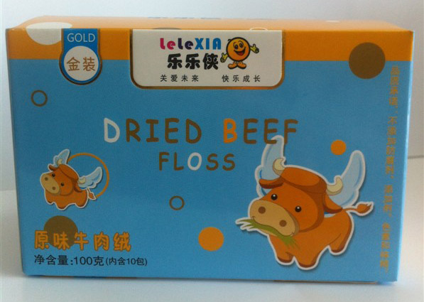 樂(lè)樂(lè)俠金裝原味牛肉絨