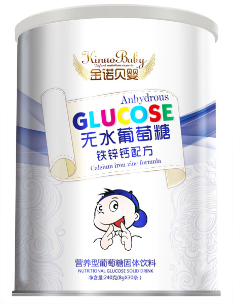 金諾貝嬰鐵鋅鈣配方無水葡萄糖